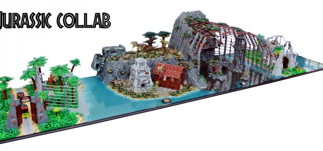 Saga Jurassic Park : le diorama