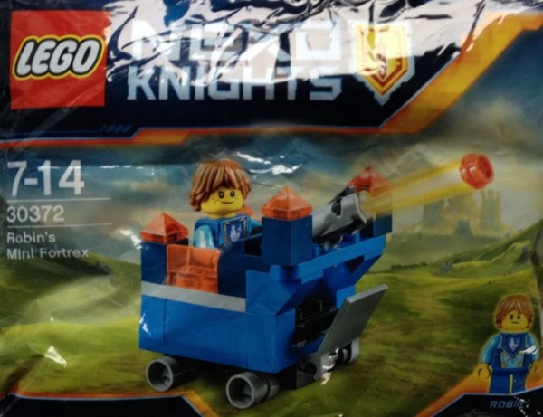 Polybag LEGO Nexo Knights Robin's Mini Fortrex 30372