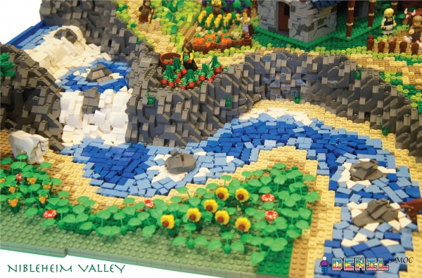 LEGO Nibleheim Valley Rivière zoom