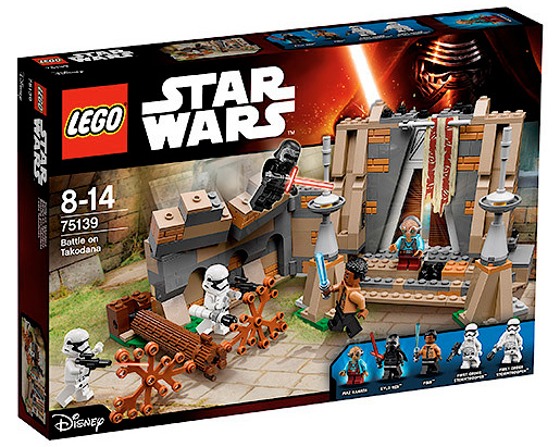 LEGO Star Wars TFA 75139 Battle on Takodana box