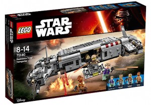 LEGO Star Wars TFA 75140 Resistance Troop Transporter box