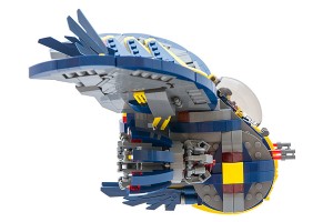 LEGO Starship Interceptor side