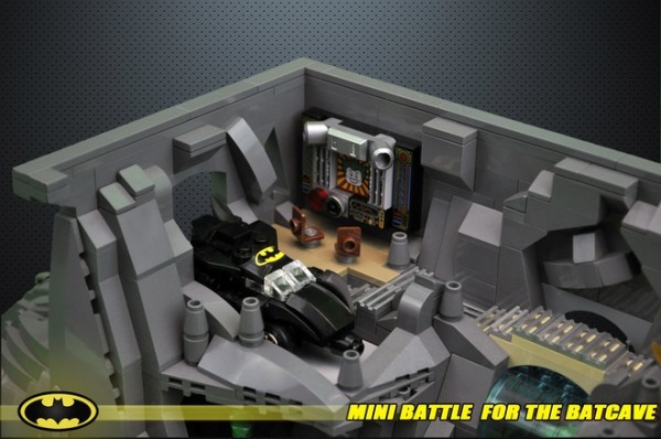 Micro Batcave Batmobile