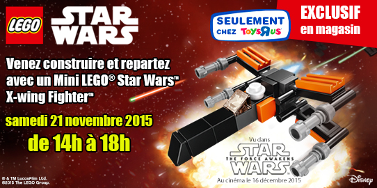 Toys R Us Mini X-Wing de Poe Dameron