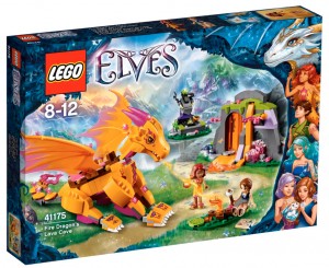 LEGO Elves 41175 Fire Dragon’s Lava Cave