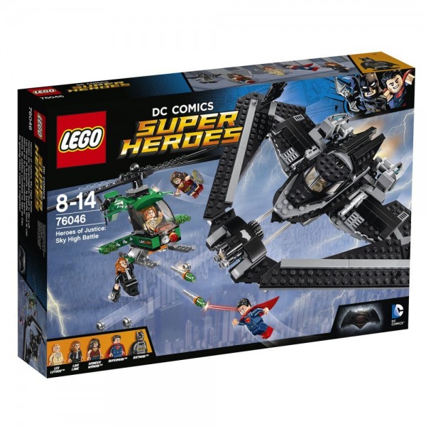 76046 Heroes of Justice Sky High Battle box