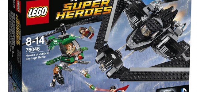 76046 Heroes of Justice Sky High Battle box