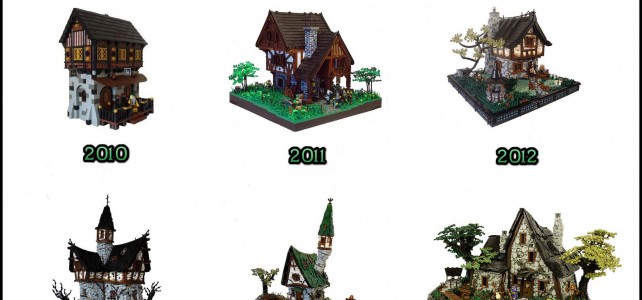 Evolution LEGO Castle - A builder must keep evolving!
