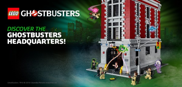 LEGO 75827 Le QG des Ghostbusters