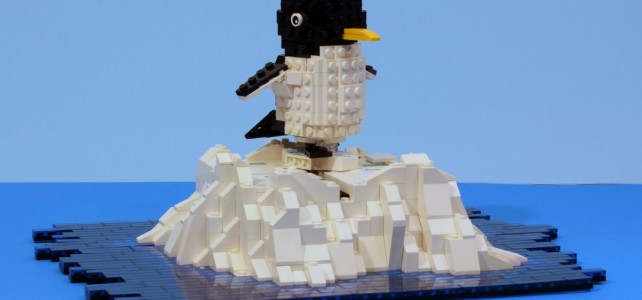 LEGO pingouin patineur