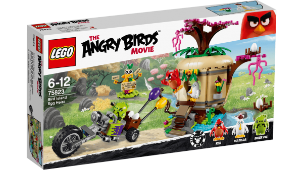 LEGO Angry Birds 75823 Bird Island Egg Heist