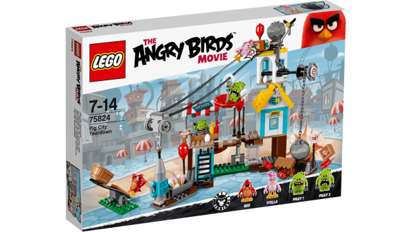 LEGO Angry Birds 75824 Pig City Teardown