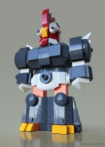 LEGO BokBokTron Meggatron Poulet