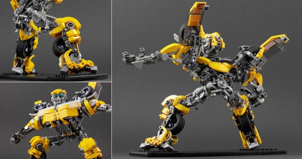 LEGO Bumblebee Transformers details