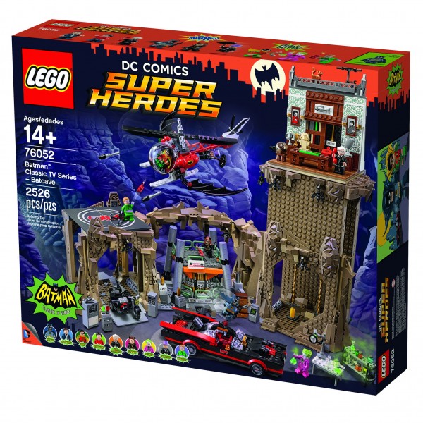 LEGO 76052 DC Comics Super Heroes Batman Classic TV Series Batcave