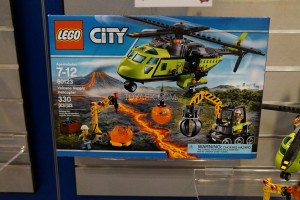 LEGO City 60123 Volcano Supply Helicopter 1