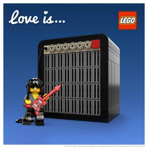 LEGO Saint Valentin Rocker