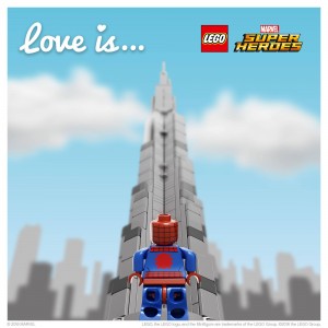 LEGO Saint Valentin Spider-Man