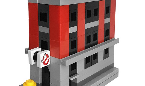 Micro LEGO 75827 Ghostbusters Firehouse Headquarters