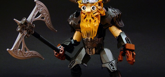 LEGO Guerrier nain et armure de cristal Bionicle