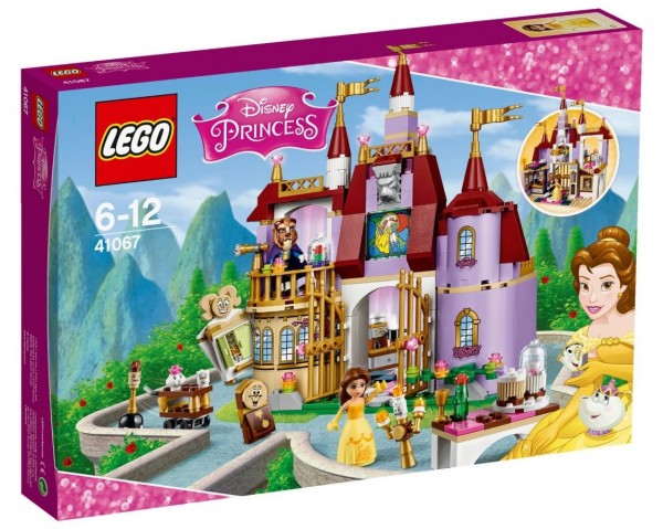 LEGO Disney Princess Belle’s Enchanted Castle (41067) box - Nouveautés LEGO été 2016