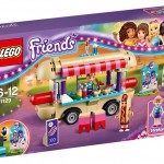 LEGO Friends Amusement Park Hot Dog Stand (41129) box