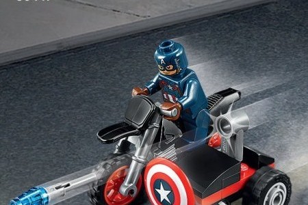 Polybag 30447 Marvel Super Heroes Captain America’s Motorcycle