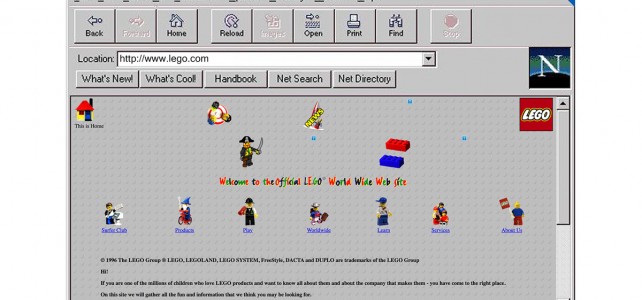 1996-2016 : LEGO.com a 20 ans !
