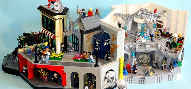 Diorama Doctor Who TARDIS