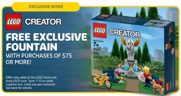 LEGO Creator 40221 Fountain