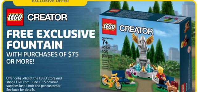 LEGO Creator 40221 Fountain