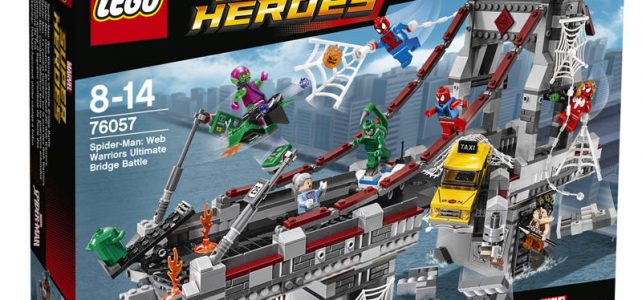 LEGO Marvel Super Heroes 76057 Spider-Man Web Warriors Ultimate Bridge Battle box