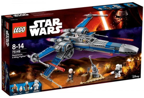 Nouveautés LEGO Star Wars 75149 Resistance X-Wing Fighter