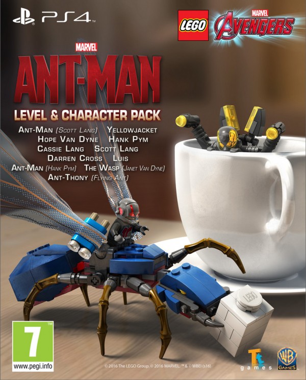 LEGO Marvel Avengers pack DLC Ant-Man