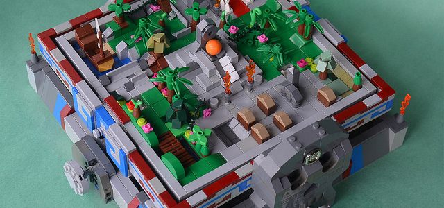 LEGO Ideas Maze personnalisé labyrinthe aztèque