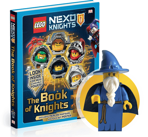 The Book of Knights minifig exclusive livre LEGO Nexo Knights