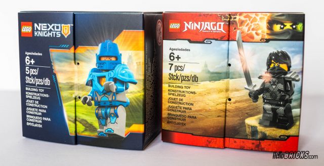 LEGO NINJAGO 5004393 COLE vs LEGO NINJAGO 5004390