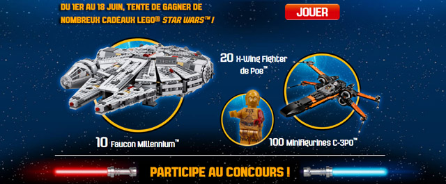 Concours LEGO Fête des Pères