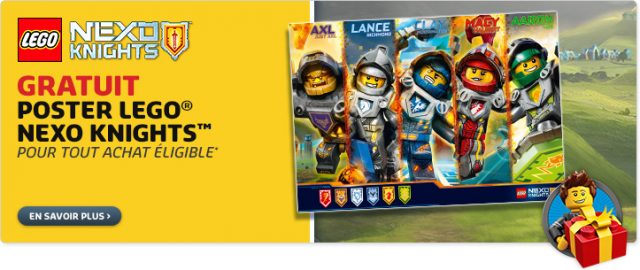 Poster LEGO Nexo Knights
