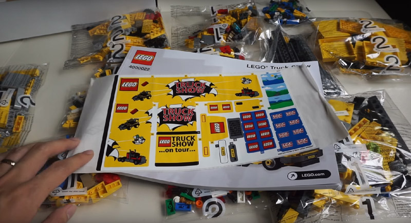 LEGO 4000022 stickers