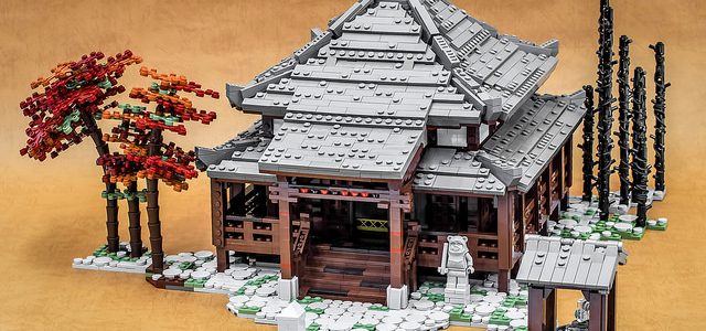 Temple LEGO vintage