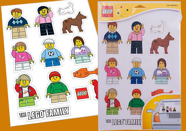 Autocollants LEGO 850794 Car stickers