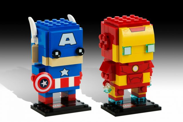 LEGO BrickHeadz Marvel Captain America & Iron Man