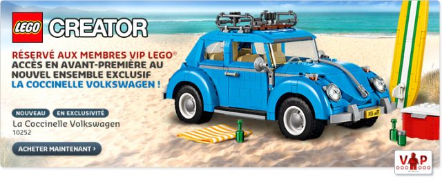 LEGO Creator Expert 10252 Volkswagen Beetle VIP