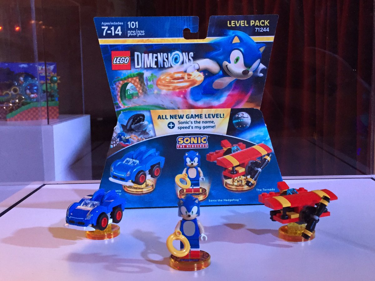 Lego Dimensions SONIC the Hedgehog Level Pack 71244 Stop Motion Build  Review 