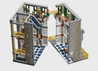 LEGO Ideas Modular Construction Site