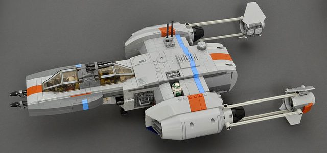 LEGO Star Wars Y-Wing upgraded