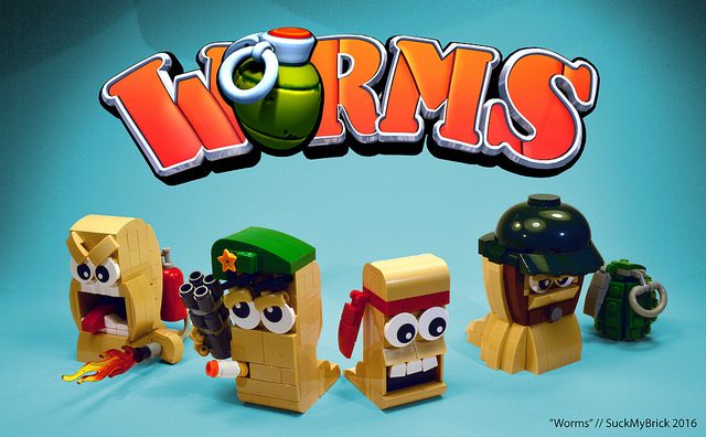 LEGO Worms