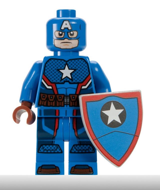 LEGO minifig Captain America SDCC 2016