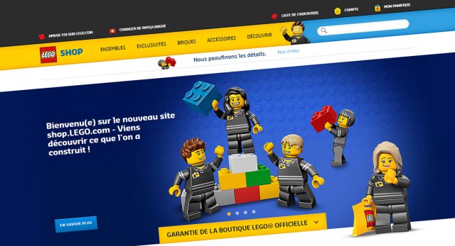 Nouveau Shop@Home Boutique officielle LEGO